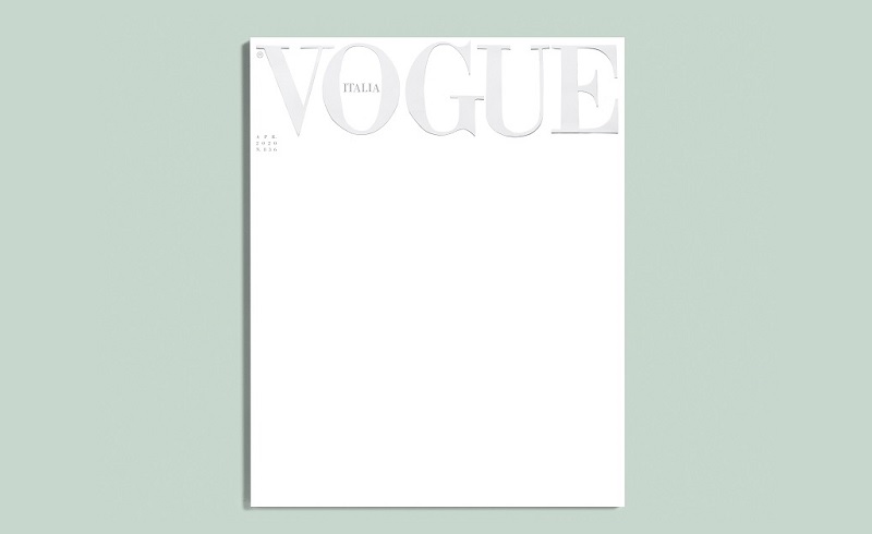 Copertina Vogue aprile 2020